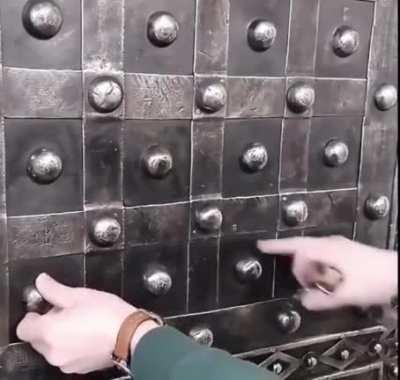 Antique safe made in France around ~1780 / 1810. With three keys and a combination of ordered switches