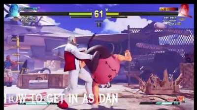 How to get in as Dan