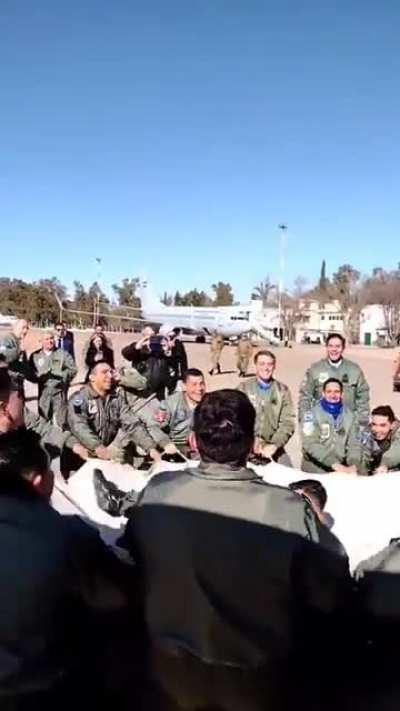 Bautizo de nuevo piloto