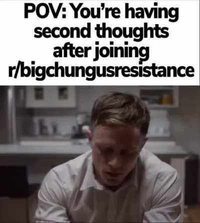 ‘I’m having thoughts of anti chungus. It’s unhealthy.’ - The Anti Chungi