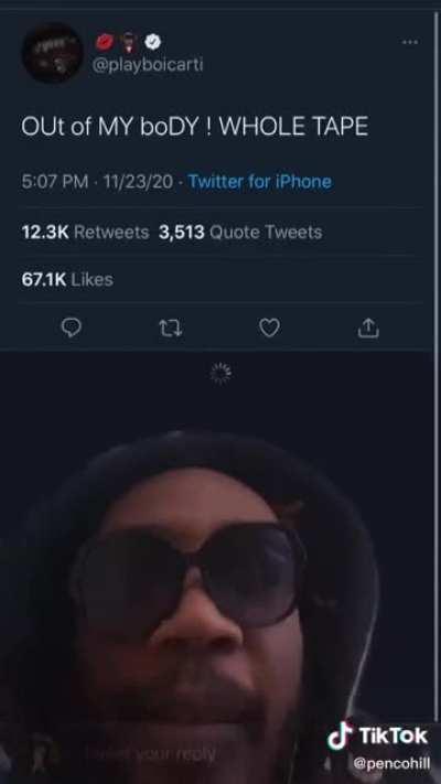 out my body ! whole tape