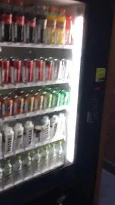 WCGW trying to knock a bottle down