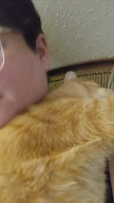 Cheddar demands snugs and spanks