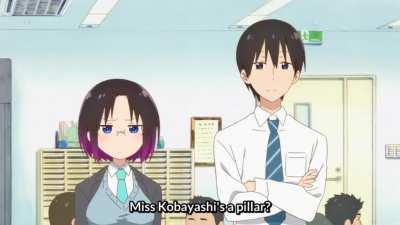 Miss Kobayashi's Pillar Maid