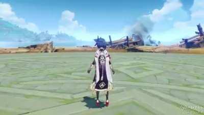 Kujou Sara animations via Lumie