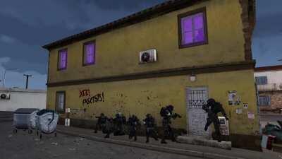 105th ODSTs breach a cursed building