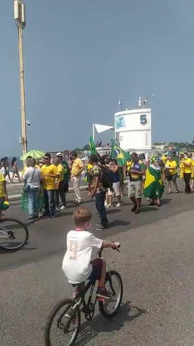 Protesto bolsonarista da independência - Rio de Janeiro 🤣🤣🤣🤣🤣