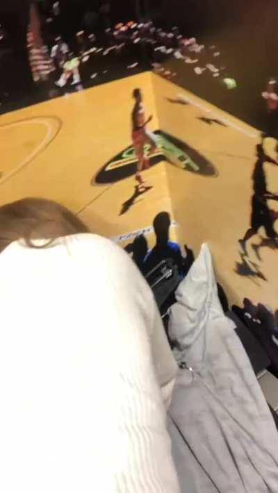 Having fun in a public change room!