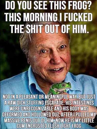 Thank you David Attenborough