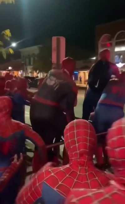 Spider-Man takeover