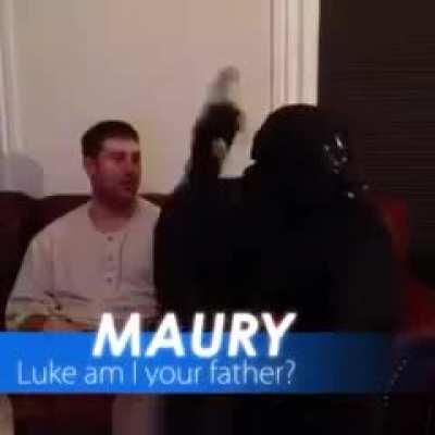 How did Vader know that luke was his son