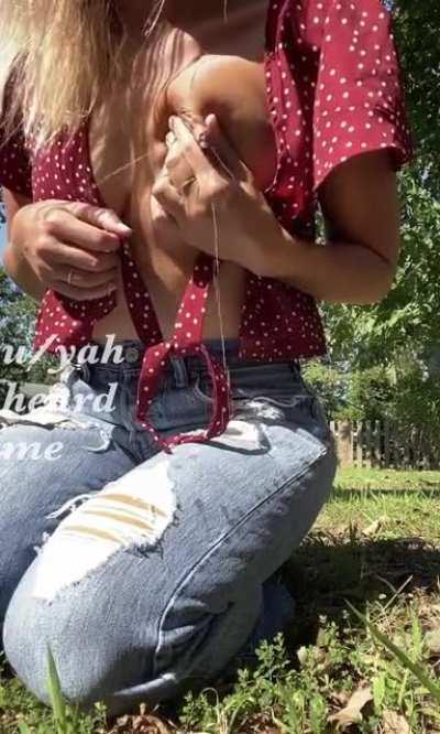 My neighbors love me.. too nice not to