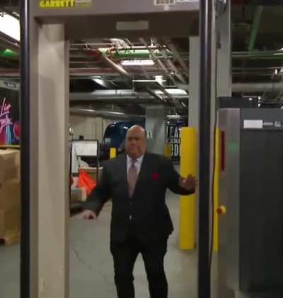 Paul Heyman vs. Metal Detector