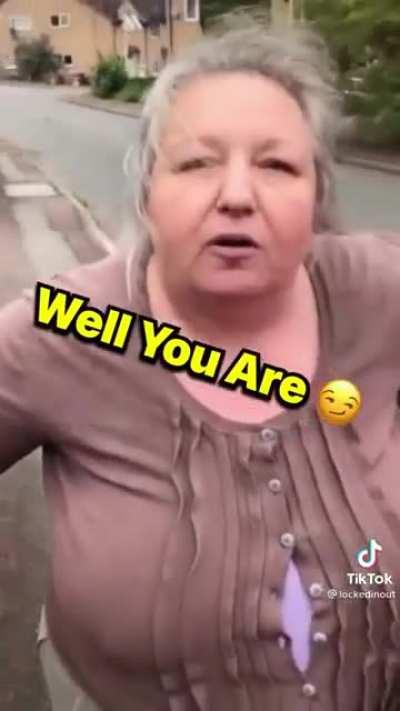 Karen in the wild, UK.