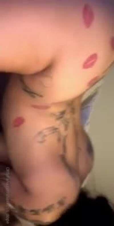 Mercedes Duncan recording Brittany Ayers 👀