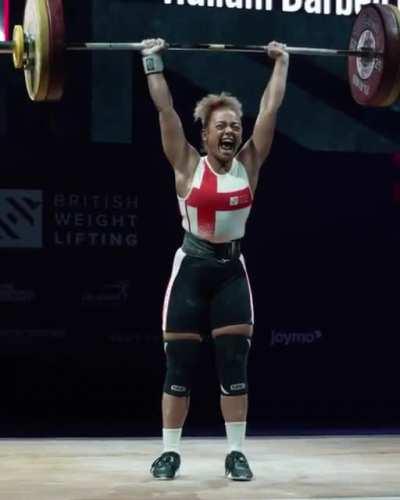 British Weightlifter Jenny Tong