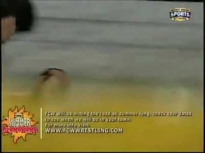 Aj getting backbends stretches in FCW