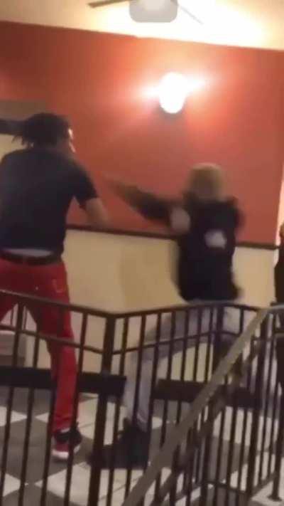 Don't mess with a kickboxer