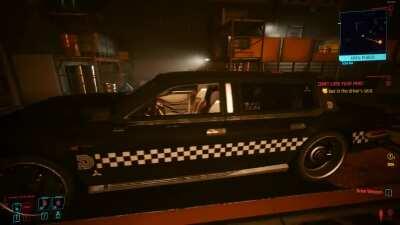 Delamain, you alright there pal?