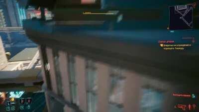 Trying to catch a train in Night City