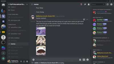 Things that only happen in the GuP event server: