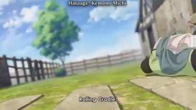 She forgot to press 2 to break the throw.