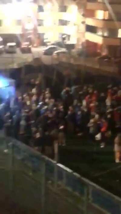 Party at Oliver Bond flats last night. No wonder Dublin cases are increasing.