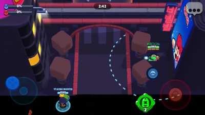 First in the world - Error outside the map - Brawl Stars glitch