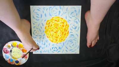 My submission for the talent show event!