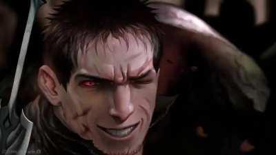 Guts vs Griffith Stare [Zoolander AI Animation]