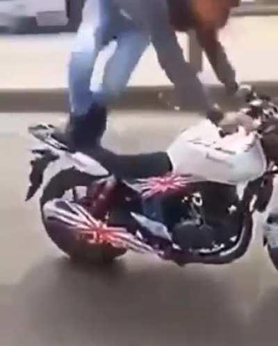 When you have a death wish.