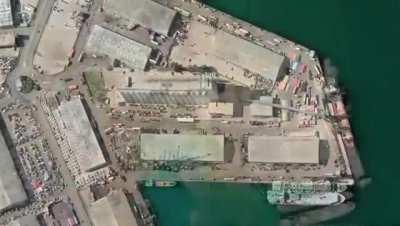 The aftermath of Beirut's explosion yesterday