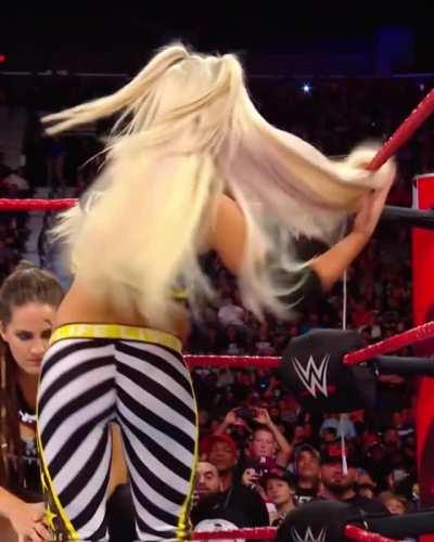Liv Morgan Sliding Off The Rope 👀