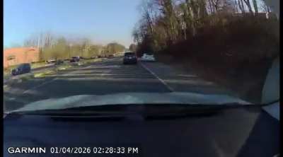 Typical tesla driver in Maryland! [OC]