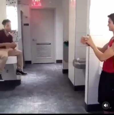 The picture went hard