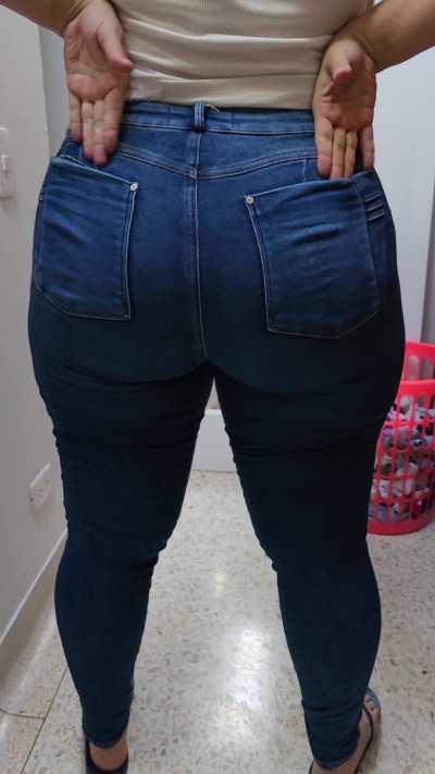 tight jeans   for today   imagine im walking in the street