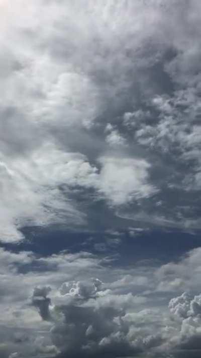 Clouds from my apartment.