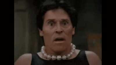 Blursed Willem Dafoe