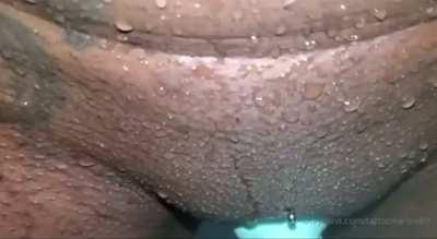 Masturbated in the shower 💦 then fuck myself with my vibrator 👄 link 👇
