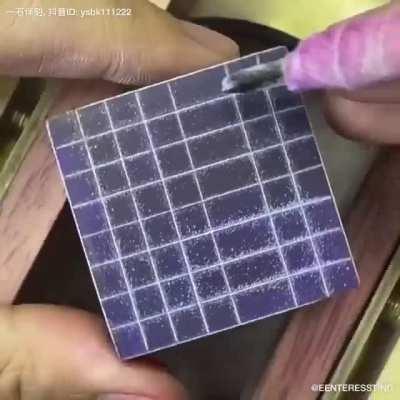 The precision is excellent