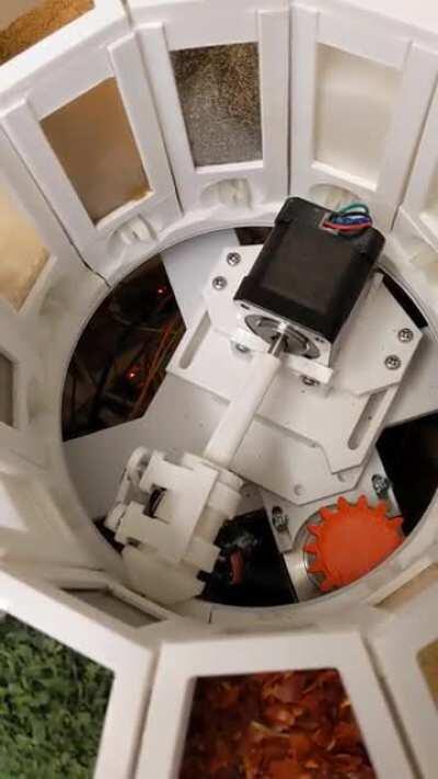 I've seen some recent interest in spice racks, so I wanted to share my senior design project, MeasureMINT, the automatic spice dispenser!