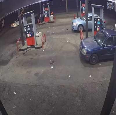 Drive by - then friendly run-over