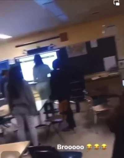 Teacher knocked unconscious after ‘scholar’ hurls metal chair at her head in Flint, Michigan: source