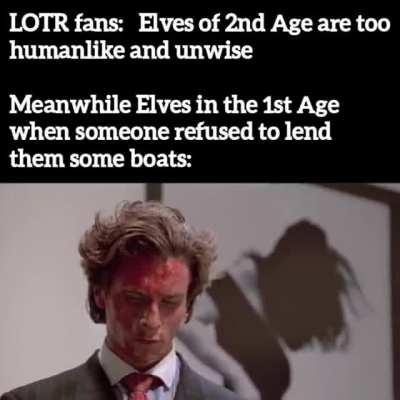 Christian Bale as Feanor is my headcanon