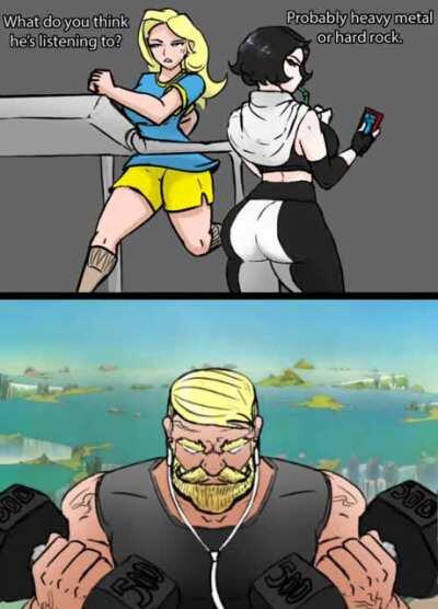 The average Yes fan is a 300 pound ripped bodybuilder