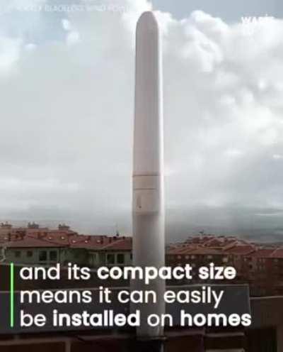 Vibrating wind turbine