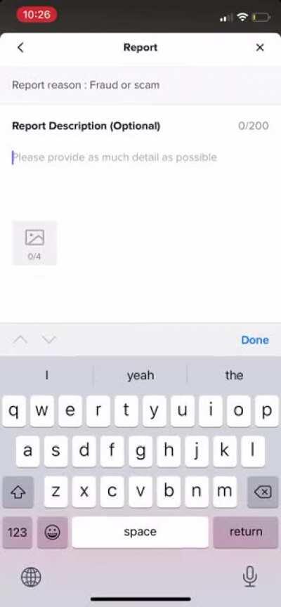 Doing some community service.