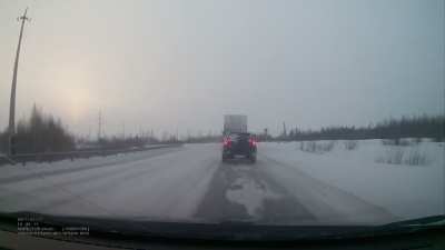 Load comes off truck