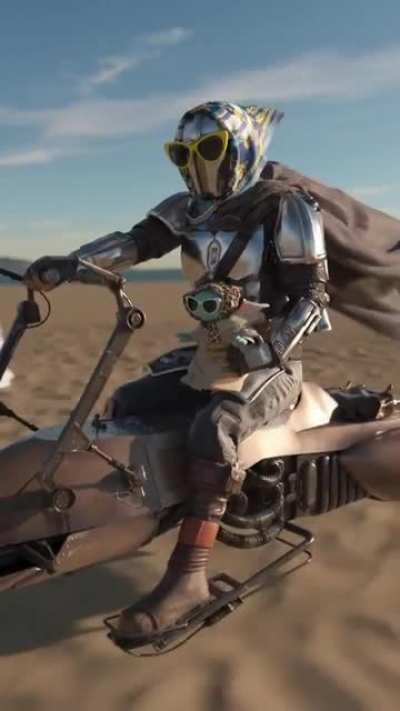 Babushka Yoda - Mark Cannataro Films @mcannatarofilms (not my OC, link to original post in comments)