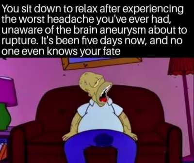 A silent, lonely end